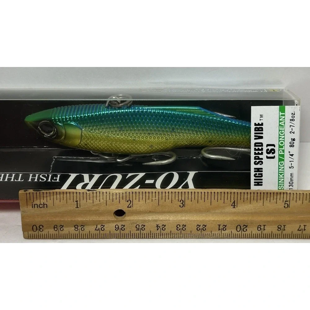 Yo-Zuri Big Game High Speed Vibe 5 1/4 inch BUNKER Sinking Saltwater New‎